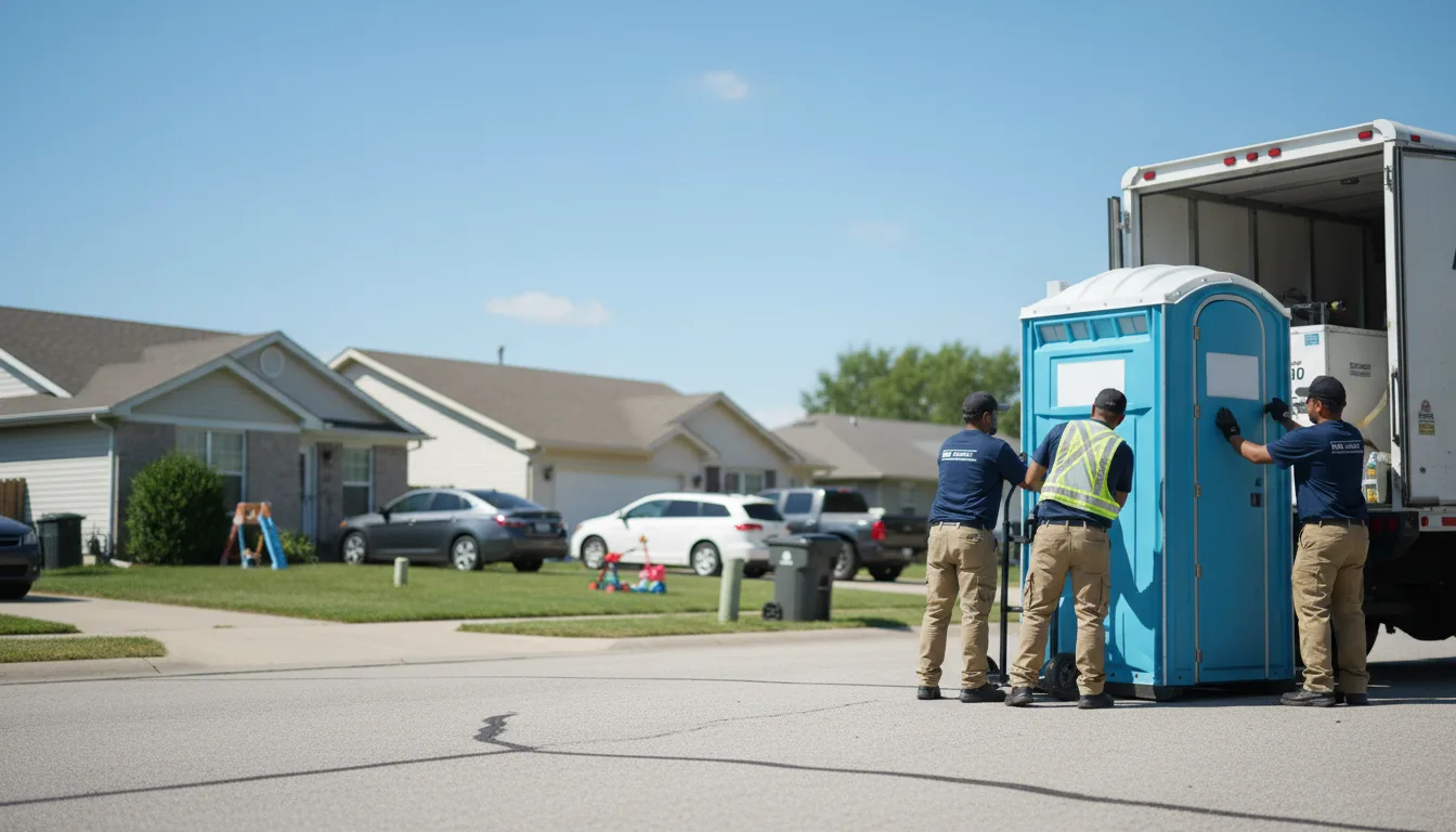 Standard Porta Potty Rentals in Dow, IL near me